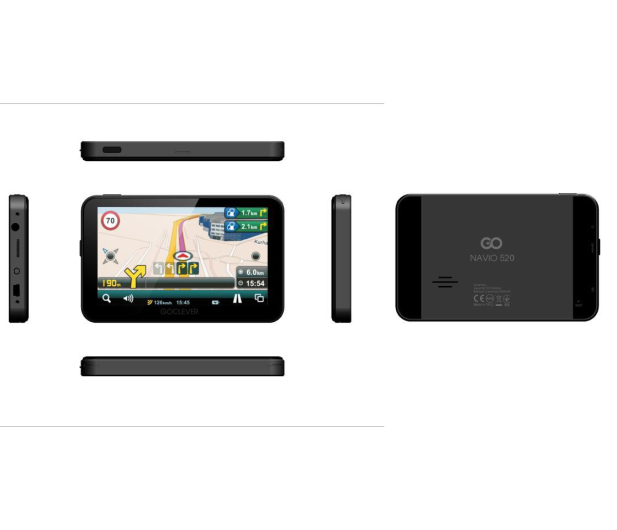 GOCLEVER Navio 520 PL + FE OSM - 1397934 - zdjęcie 3